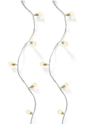 Kaemingk LED vintage lights 8 function twinkle effect indoor 490cm