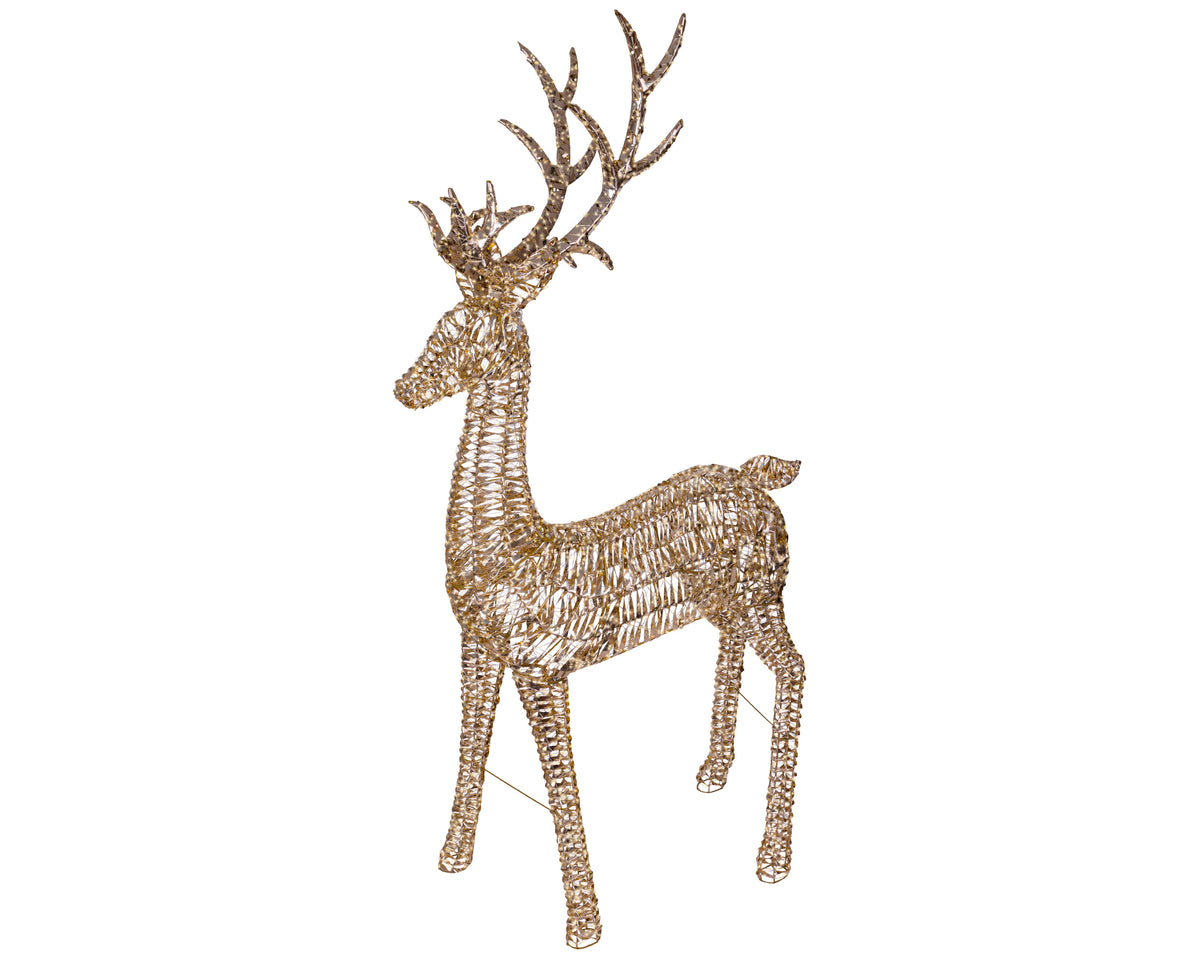 Kaemingk Micro LED Reindeer Flashing Effect Outdoor 270cm