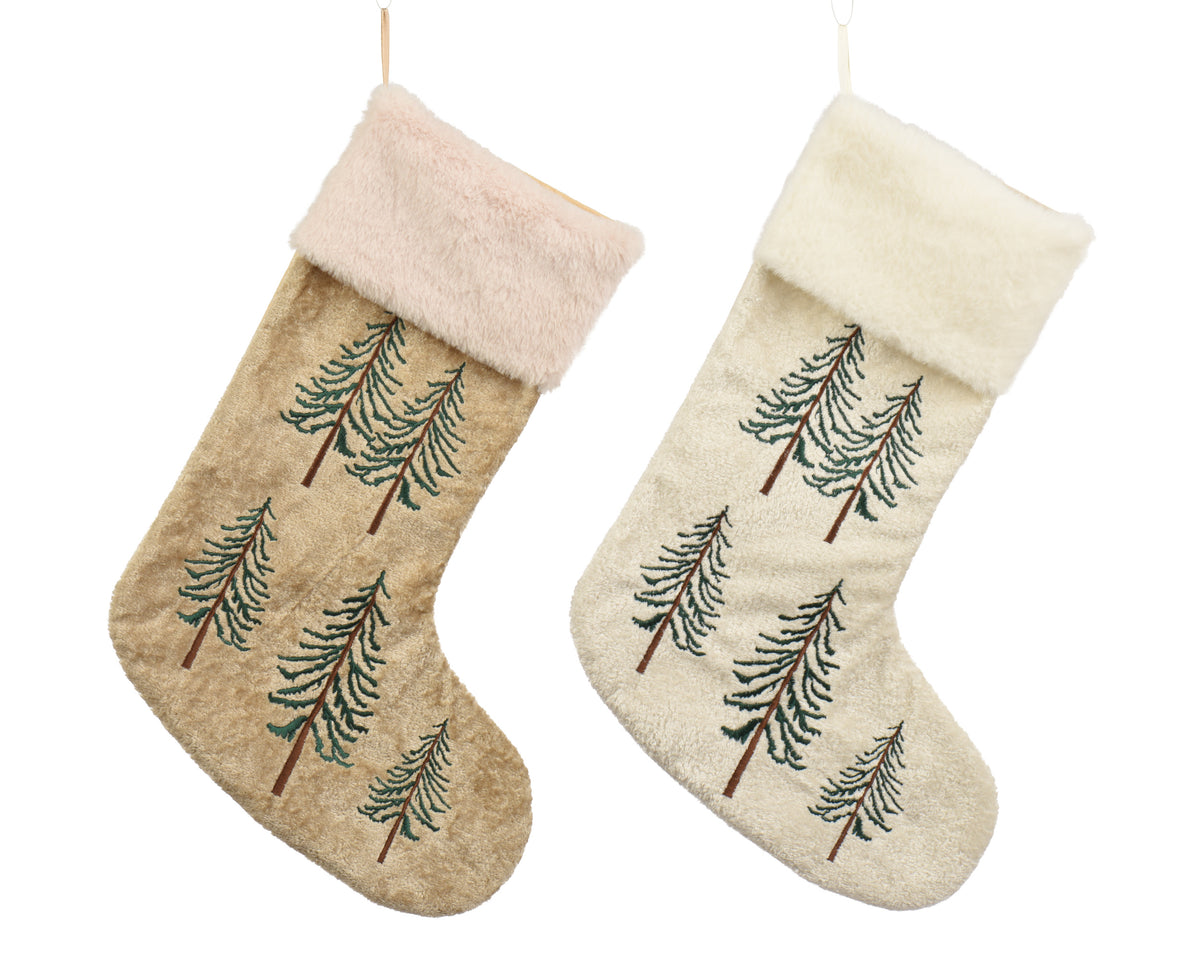 Kaemingk stocking White Christmas Tree
