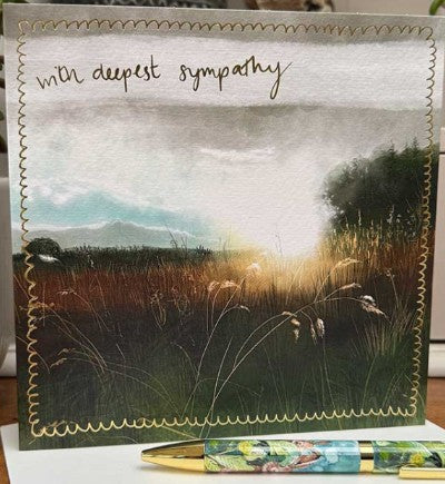 Evening Light Sympathy Card