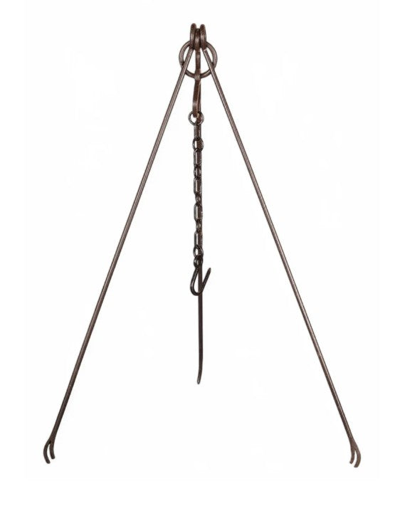 Kadai Cooking Tripod 95cm with Chain for 70/80cm Kadai