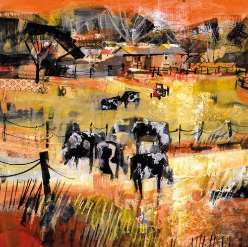 Cows, River Coly Eco-Card