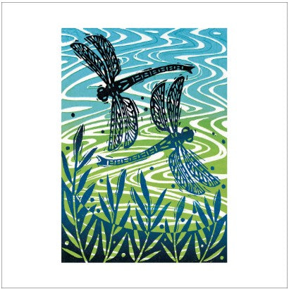 Dragonflies Eco-Card