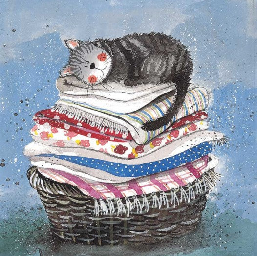Laundry Basket Card