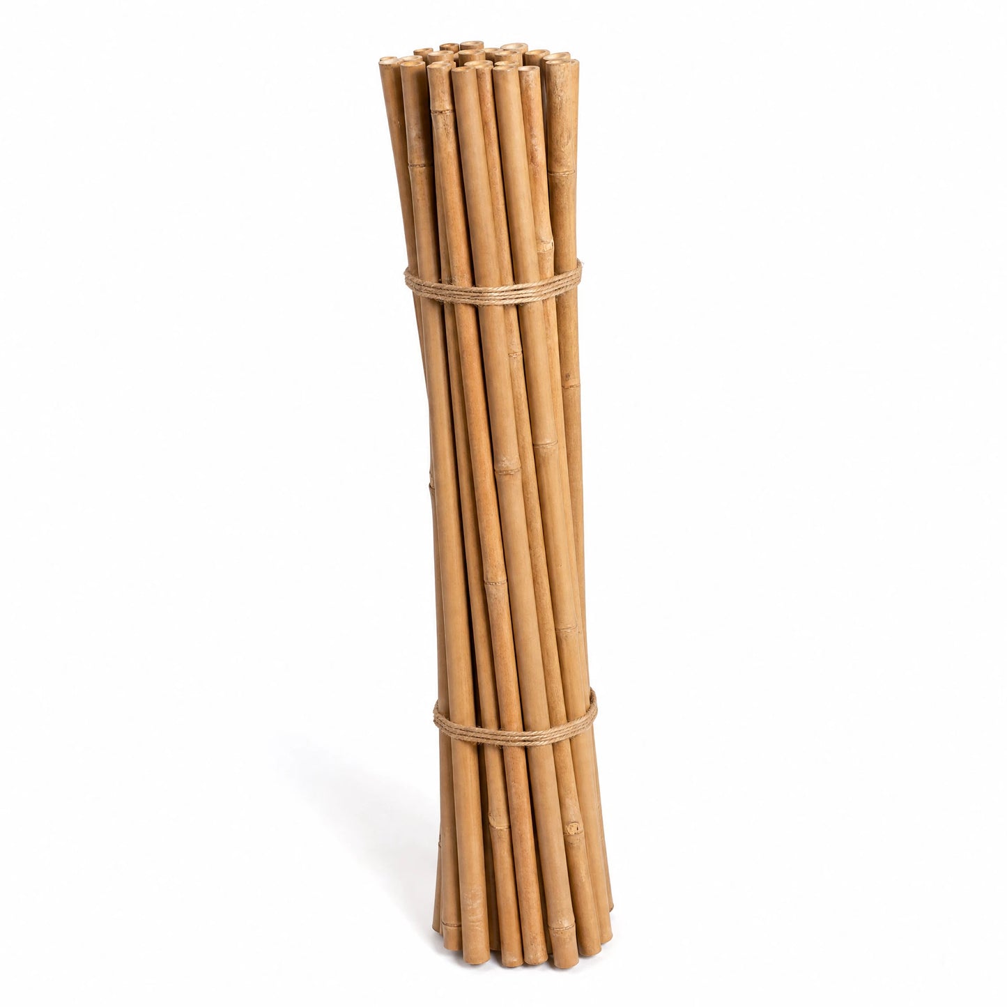3ft natural bamboo canes bundle for plant support, climbing plants and garden stakes