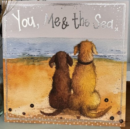 You, Me And The Sea Card