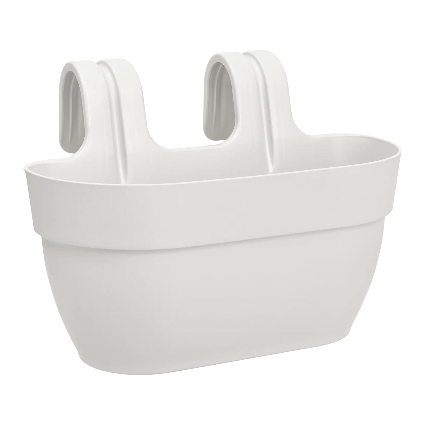 Vibia Campana 36cm silky white easy-hanger planter with built-in hanging loop