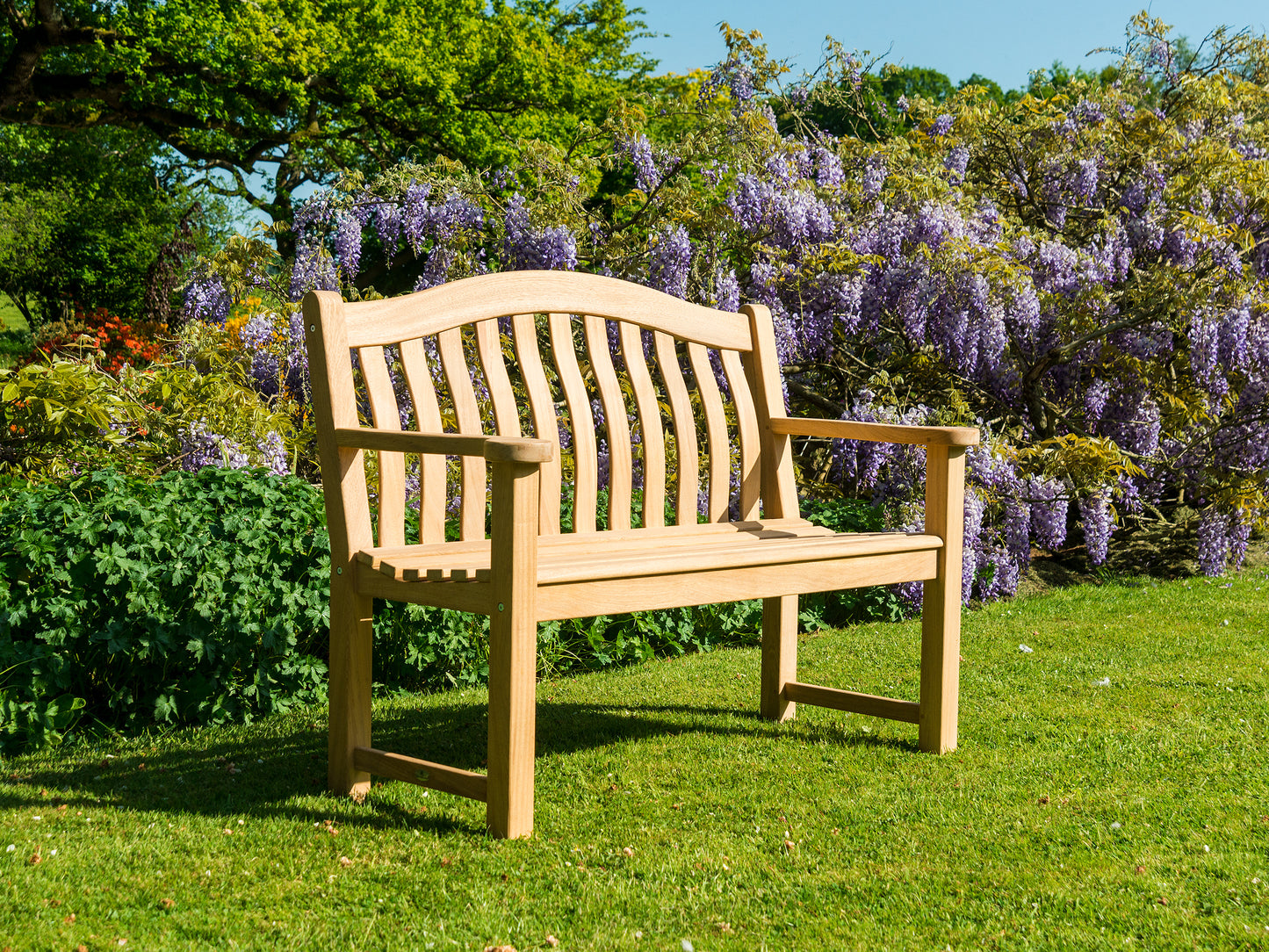 Alexander Rose Roble Wood 4ft Turnberry Bench