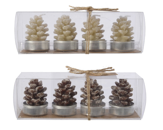 Kaemingk Fir Cone Tealights