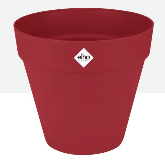 Elho Loft Urban Round Wheels 40cm Cranberry Red