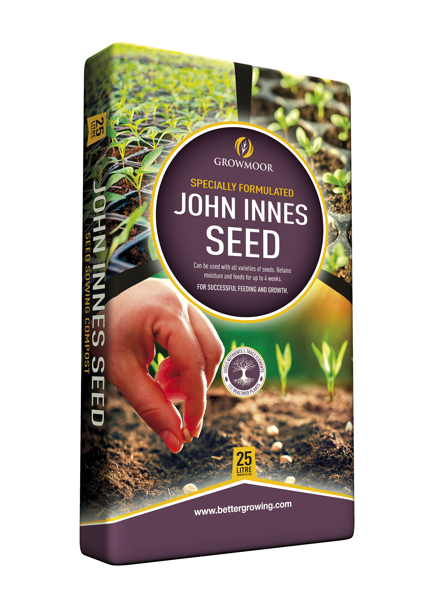 25 litre bag John Innes seed compost for sowing seeds and raising healthy seedlings
