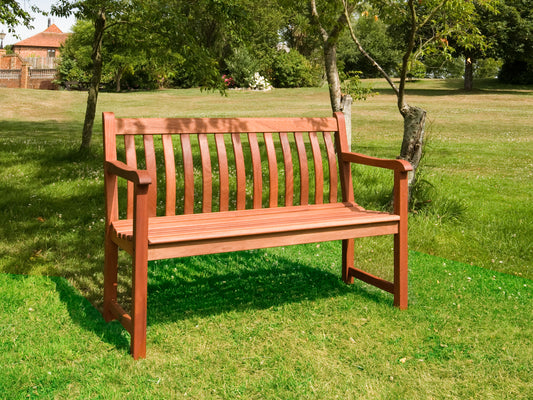 Alexander Rose Cornis Mahogany 4ft Broadfield Bench