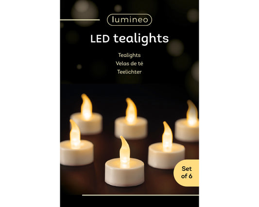 Kaemingk LED Tealights set of 6