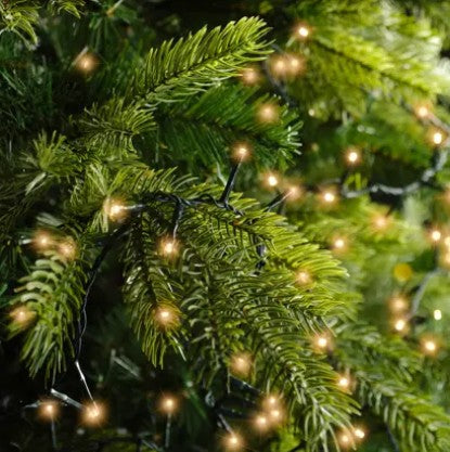 Kaemingk LED Compact Lights 1100cm Green/Classic Warm Twinkle Effect Outdoor