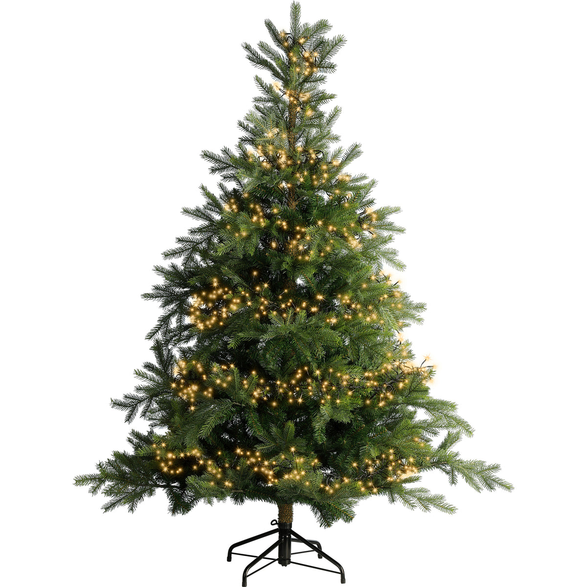 Kaemingk LED Cluster Lights 8 Function L1000cm - Twinkle Effect Outdoor Green Classic Warm 1050cm