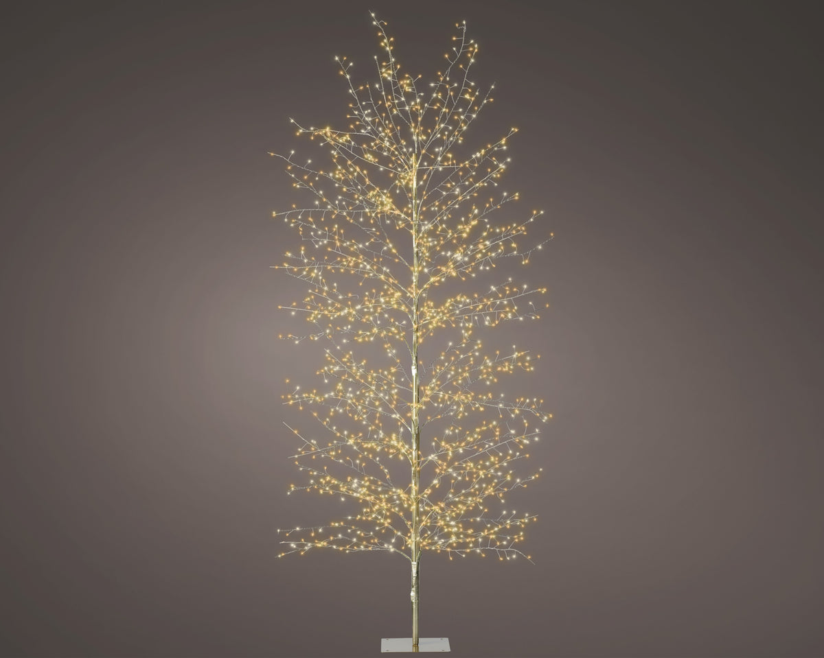Kaemingk Micro LED tree gb iron steady outdoor Full Gold warm white Classic 180cm