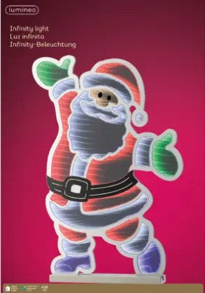 Kaemingk Infintiy Lights Santa Steady Indoor 60cm
