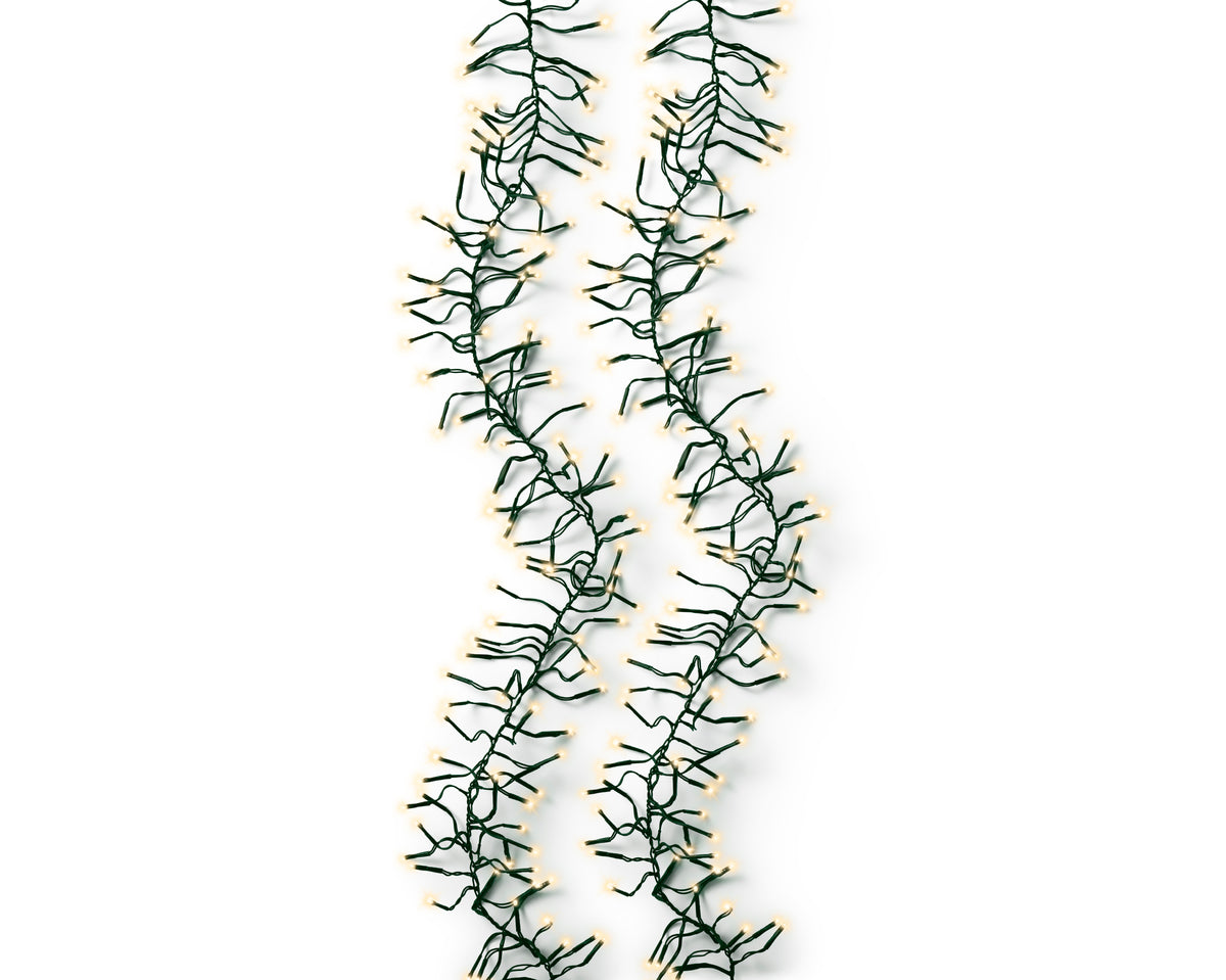 Kaemingk - LED 768 7m - Cluster Twinkle String Lights - Soft Gold (IN/OUT Door)