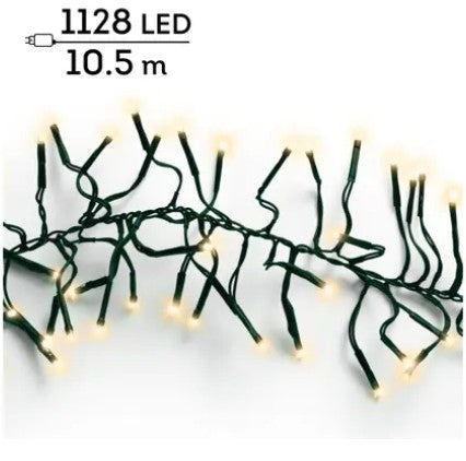Kaemingk LED Cluster Lights 8 Functions Twinkle Outdoor 1050cm