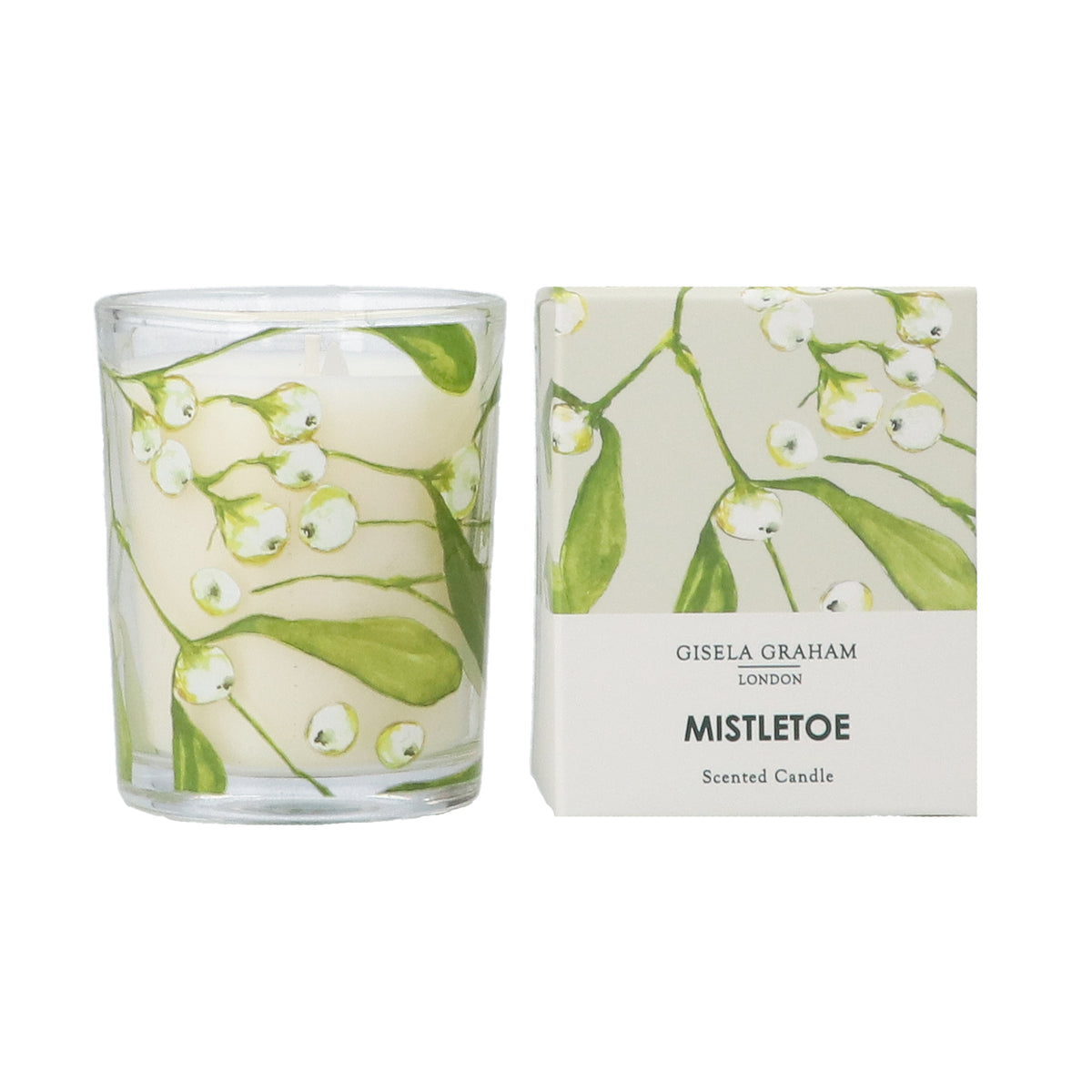 Gisella Graham - Boxed Scented Candle - Mini Botanical (Mistletoe)