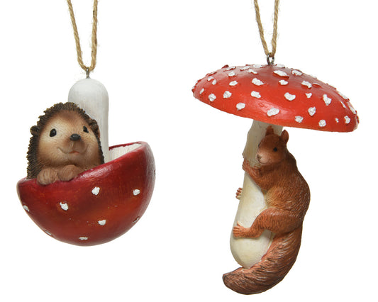 Kaemingk Animal Polyresin Assorted L7.5-W7.8-H11.3cm