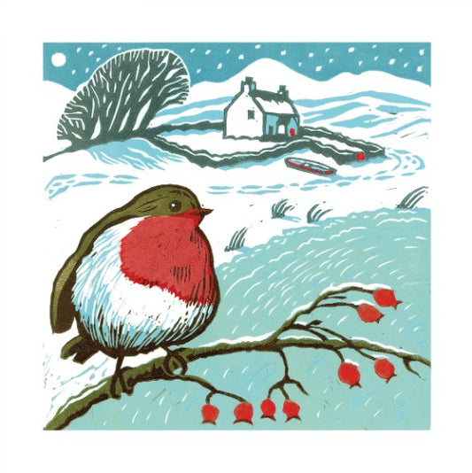 The Eco-Friendly Card Co 'Coastal Winter' Blank