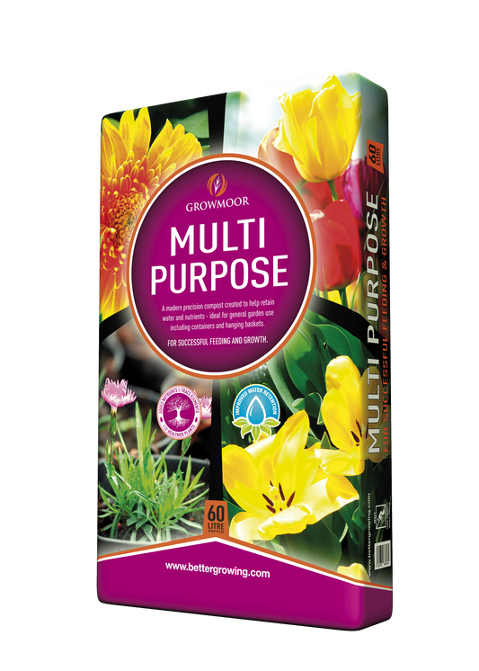 60L multi-purpose compost bag for pots, containers and garden beds