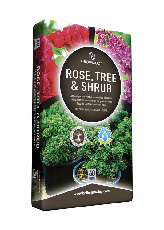 60 litre Rose, Tree and Shrub potting compost bag