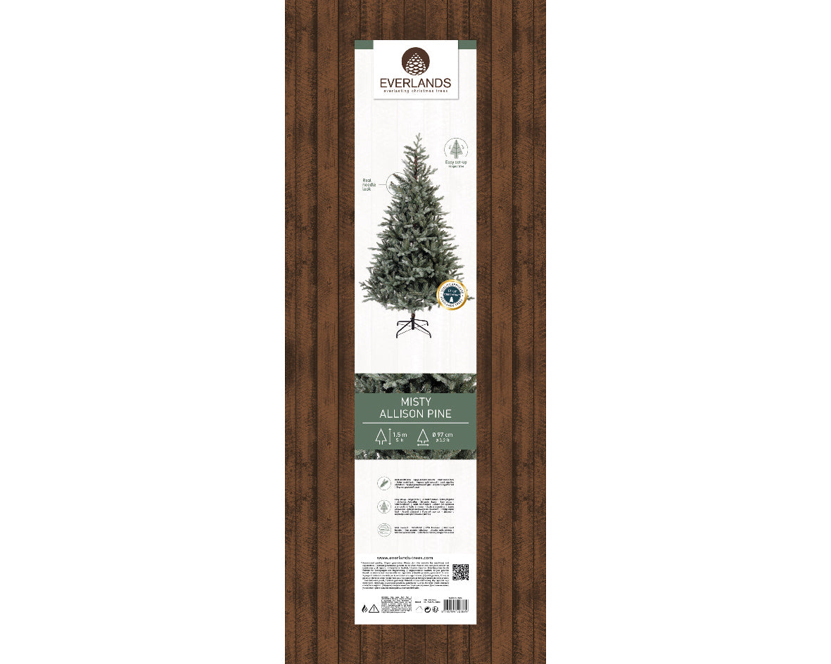 Kaemingk Misty Allison Pine 150cm