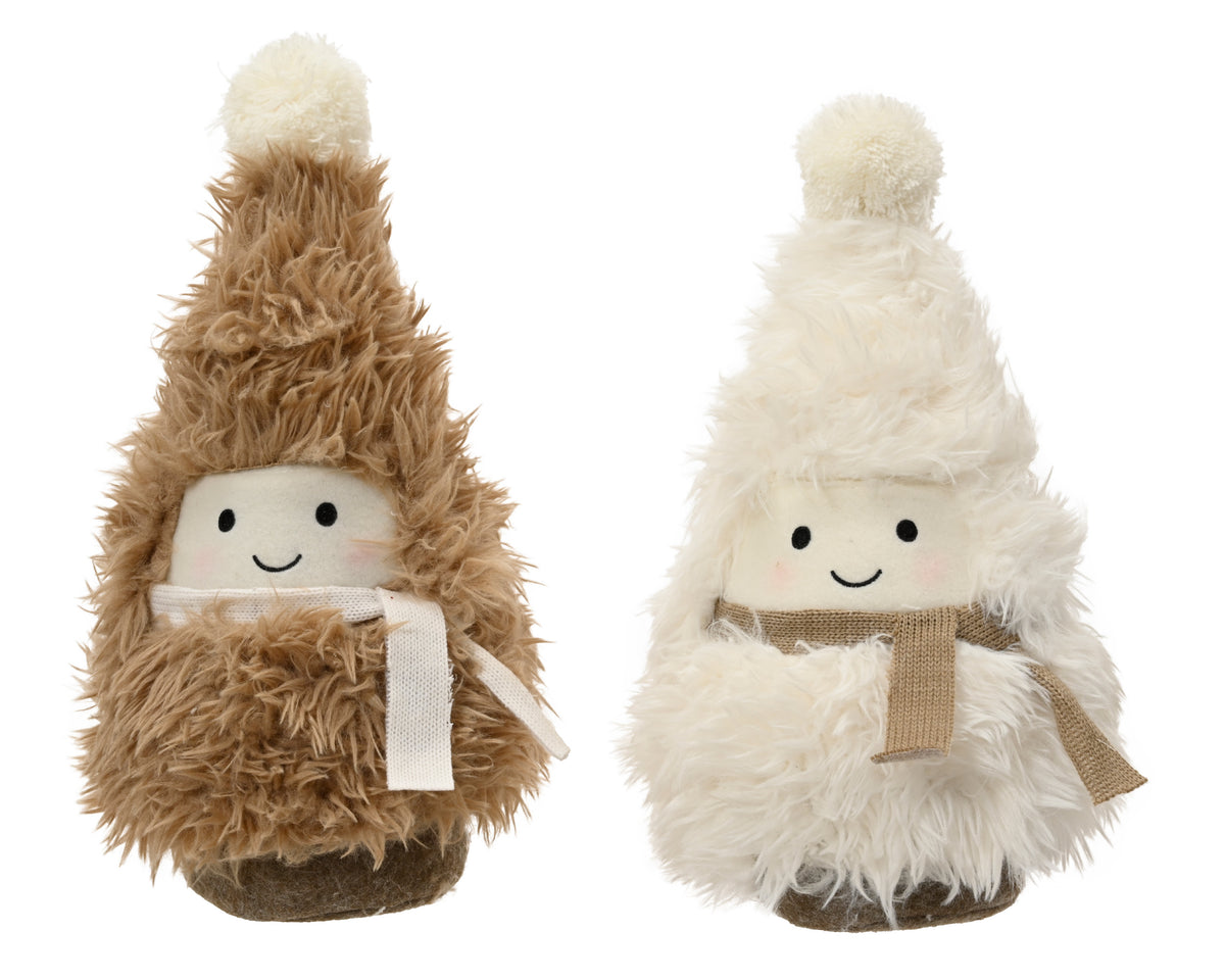 Kaemingk Doorstop Christmas Tree White