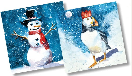 The Eco-Friendly Card Co Rachel Toll Christmas Cards 10 Pack