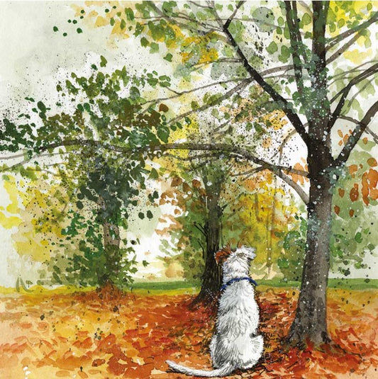 Autum Leaves Card