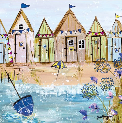 Beach Huts Eco-Card