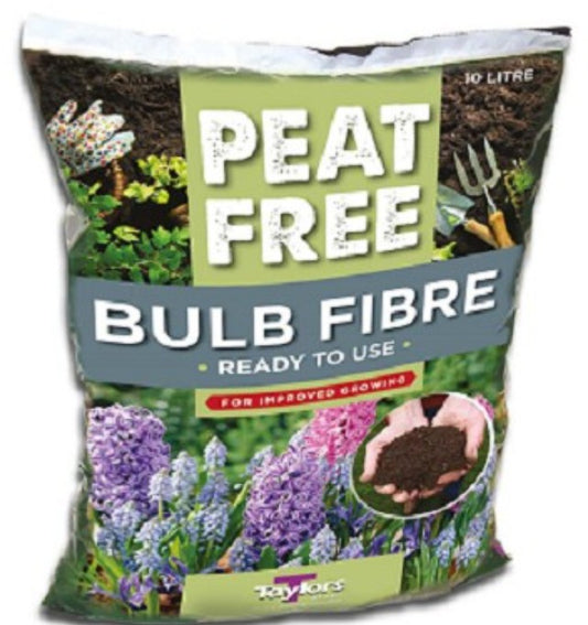 Taylors Bulbs Peat Free Bulb Fibre 10ltr