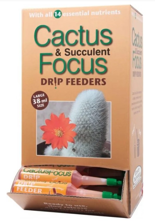 Cactus Focus Drip Feeders 38ml Single