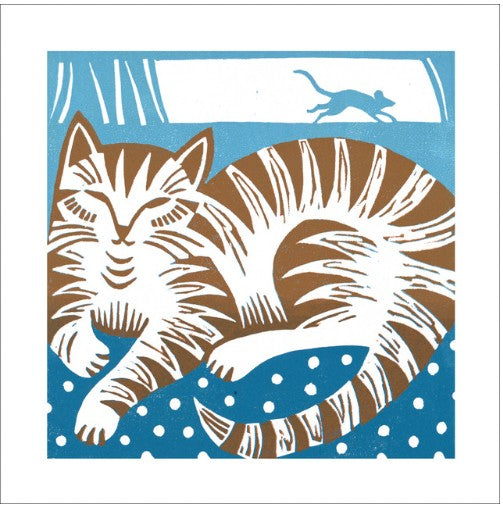 The Comfy Cat Eco-Card