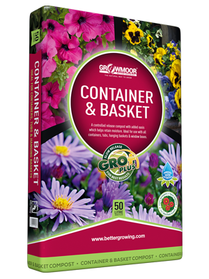 Growmoor Container and Basket Compost 50ltr LOCAL DELIVERY ONLY