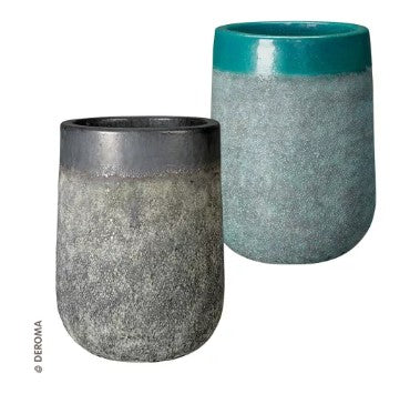 Deroma Galaxy Tall Pot Grey H44cm x D32cm