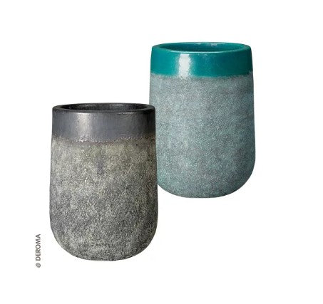 Deroma Galaxy Tall Pot Grey H60cm x D44cm