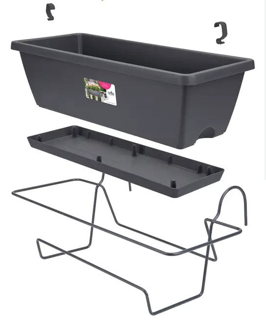 Elho Barcelona All-In-One 50cm Anthracite