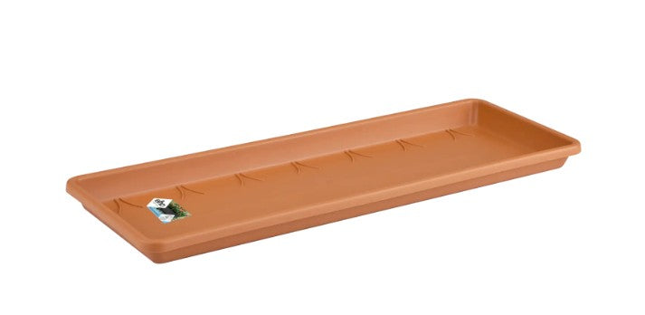 Elho Barcelona Trough Saucer 40cm Terracotta