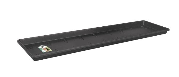 Elho Green Basics Trough Saucer 50cm Living Black