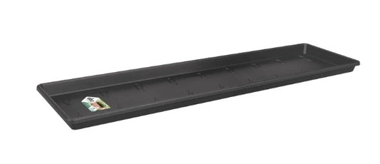 Elho Green Basics Trough Saucer 50cm Living Black