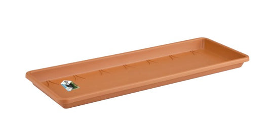 Elho Barcelona Trough Saucer 50cm Terracotta