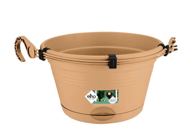 Elho Green Basics Hanging Basket 28cm Mild Terracotta
