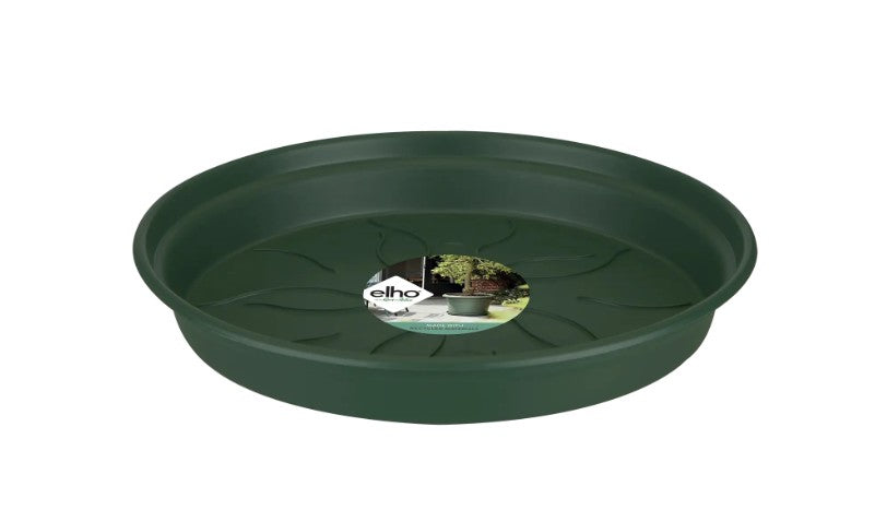Elho Green Basics Saucer Leaf Green 10cm