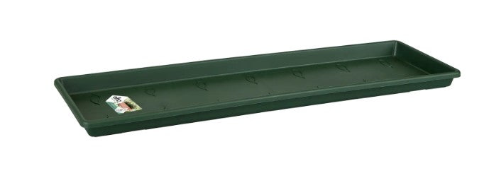Elho Green Basics Trough Saucer 60cm Leaf Green