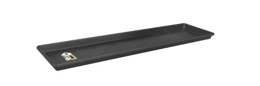 Elho Green Basics Trough Saucer 80cm Living Black