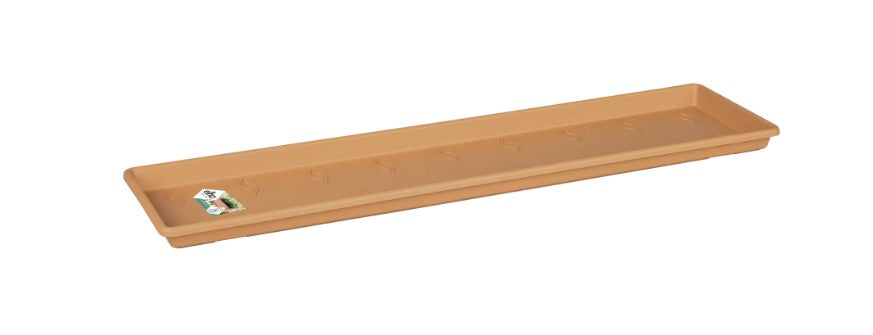 Elho Green Basics Trough Saucer 80cm Mild Terra