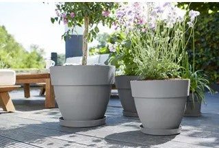 Elho Loft Urban Saucer 28cm Warm Grey